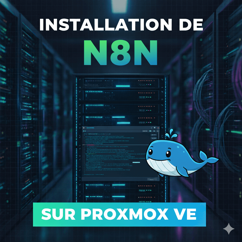 Installation de N8N sur un serveur Proxmox